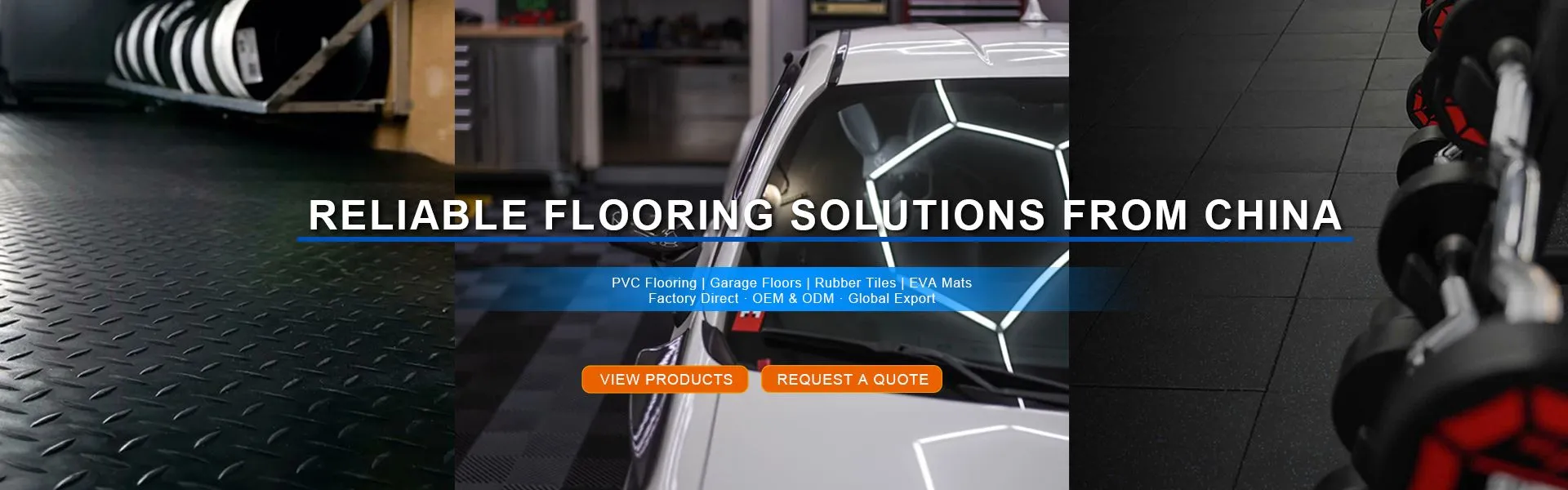 One-Stop Flooring & Mat Solutions - PVC Flooring - Garage Floors - Rubber Tiles - EVA Mats